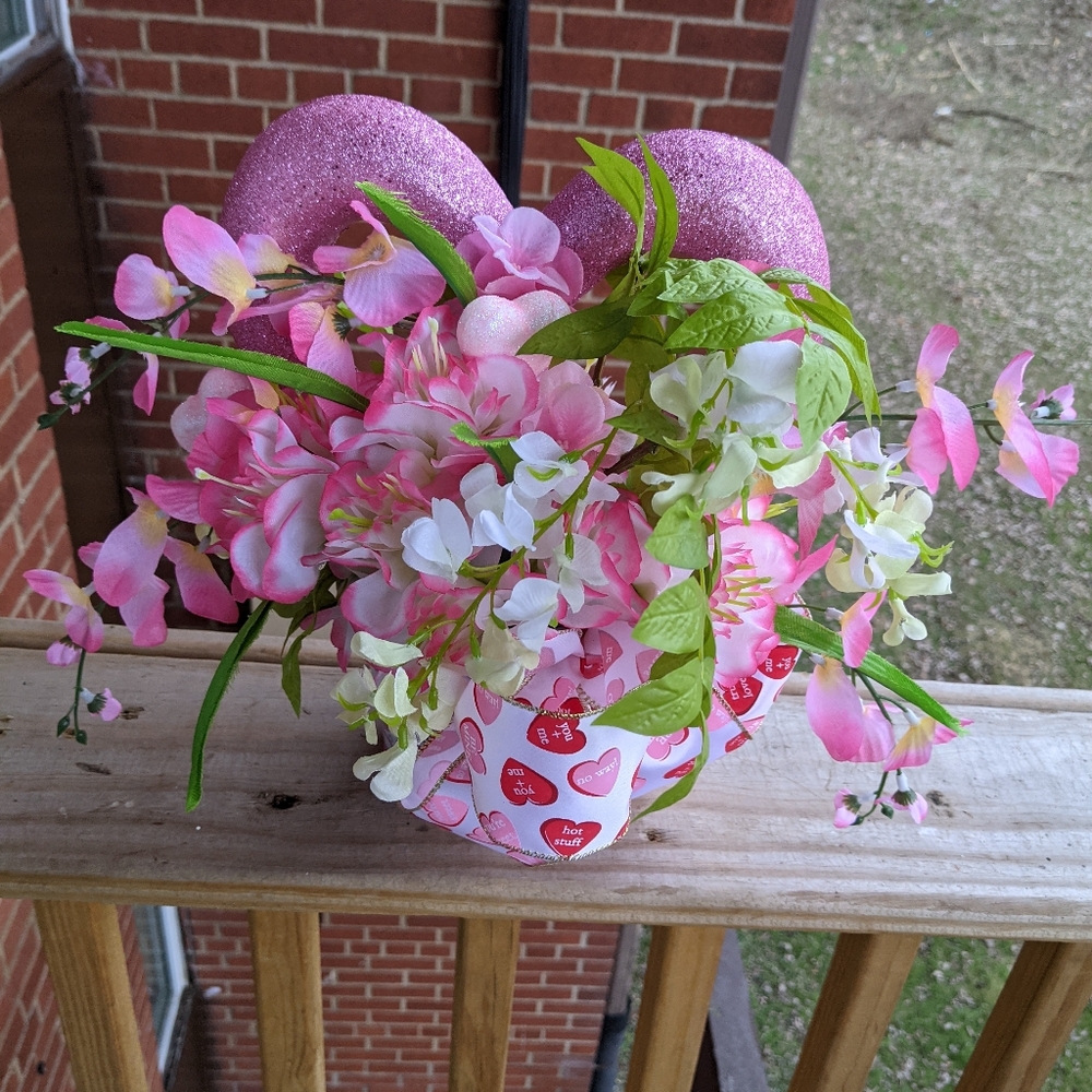 Valentines floral arrangement